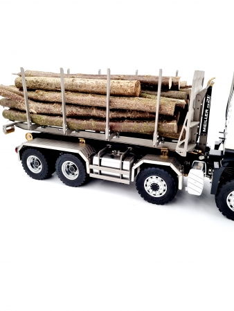 RC Lesu Racing Abrollpritsche Holztransport 1:14